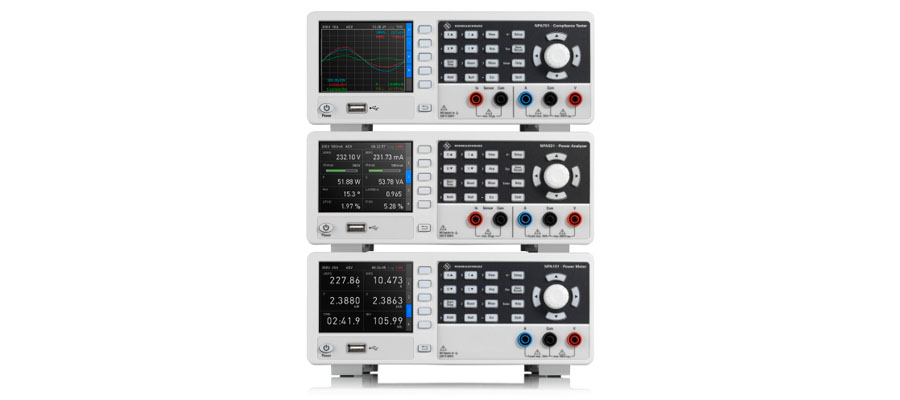 Rohde & Schwarz introduces new R&S NPA family of compact power analyzers for all power measurement requirements