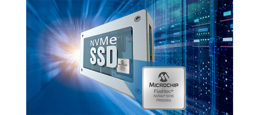 Microchip Launches Cutting-Edge PCIe Gen 5 SSD Controller Family